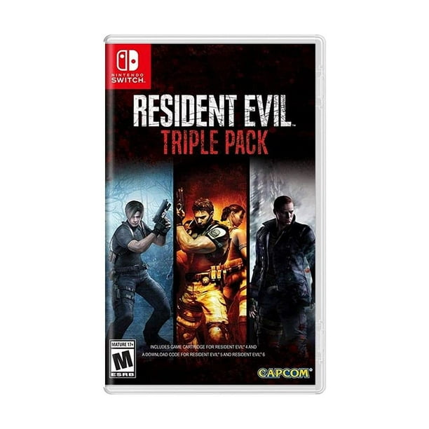 Capcom, Resident Evil Triple Pack, 013388410132, Nintendo Switch