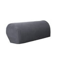 thumbnail image 2 of Armrest Covers 2PCS Stretch Fabric Armrest Covers Anti-Slip Sofa Arm Chair Slipcovers Furniture Protectors For Recliner Sofa,Gray, 2 of 7