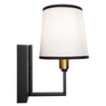 thumbnail image 5 of SC13347BK Artcraft Lighting Coco - 1 Light Wall Sconce In Transitional Style-10.24 Inches Tall and 5.9 Inches Wide, 5 of 8