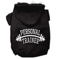 thumbnail image 3 of Pet, Dog  Cat Hoodie Screen Printed, "Personal Trainer", 3 of 10