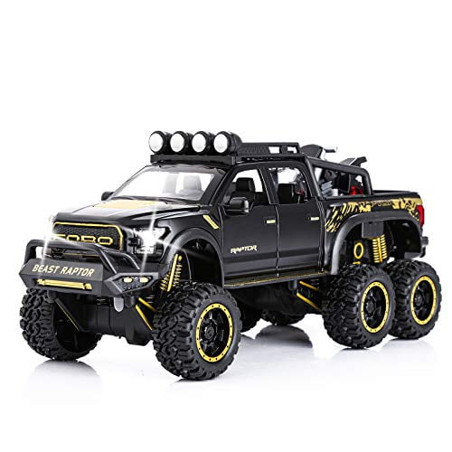 Ford F-150 Raptor Truck 1:32 Scale 2014 Diecast Metal Model Pickup SUV Car Toy 