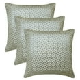thumbnail image 4 of The HomeCentric Decorative Pillow Covers Gray 24"x24" (60x60 cm) Jacquard Mosaic Pattern, Beaded Hand Embroidery Cushion Covers For Sofa, Geometric Modern Style - Mosaic Mood Grey, 4 of 5