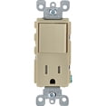 thumbnail image 3 of Enchufe eléctrico Leviton S01-T5625-ISP, 15 amperios, color marfil, 3 of 3
