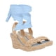 thumbnail image 1 of Alpargata De Plataforma Con Yute Ajuste Estilizado Para Mujer Color Azul Mezclilla, 1 of 5