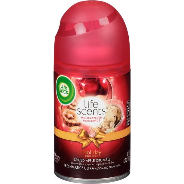 Air Wick Life Scents Holiday Collection Spiced Apple Crumble Freshmatic