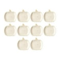 thumbnail image 5 of Tachiuwa 10 Pieces Halloween Pumpkin Paper Plates Disposable Tableware for Home Table 7inch Beige, 5 of 9