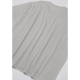 thumbnail image 3 of Lacoste Mens V-neck Pima Cotton Jersey T-shirt Silver Chine TH6710 CCA, 3 of 7