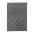 thumbnail image 5 of My Magic Carpet 5x7' Machine Washable Non-Slip Dining Living Room Rug, Medina Moroccan Diamond Grey, 5 of 5