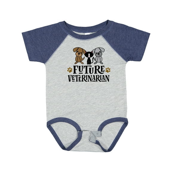 Inktastic Vet Future Veterinarian in Training Boys or Girls Baby Bodysuit