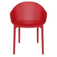 thumbnail image 3 of Compamia Sky Patio Dining Arm Chair in Red, 3 of 8