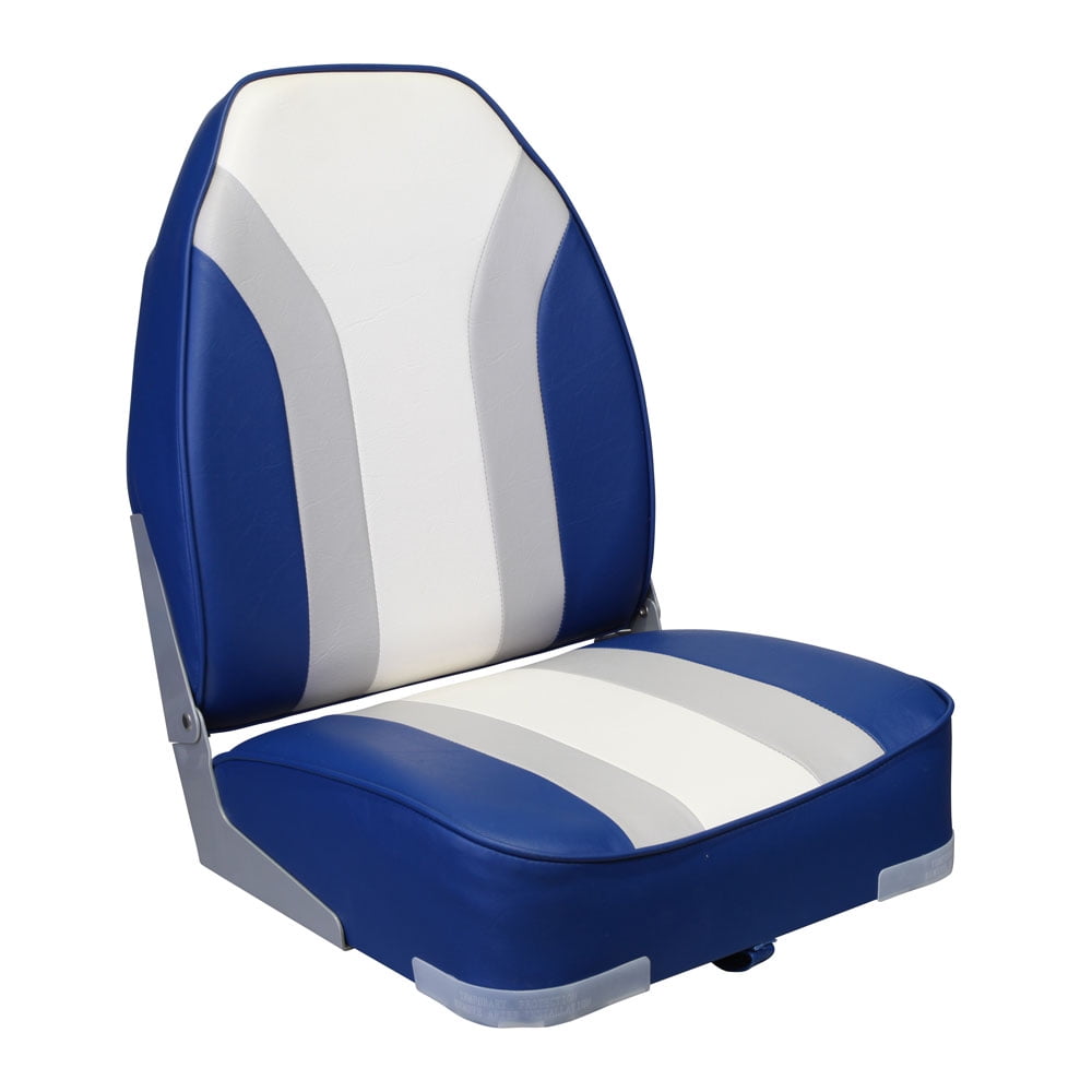 Leader Accessories New High Back Folding Boat Seat