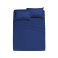 thumbnail image 5 of RUVANTI Flannel Sheets King Size - 100% Cotton Brushed Flannel Bed Sheet Sets - Deep Pockets 16 Inches (fits up to 18") - All Seasons Breathable & Super Soft - Warm & Cozy - 4 Pcs - Royal Blue, 5 of 9