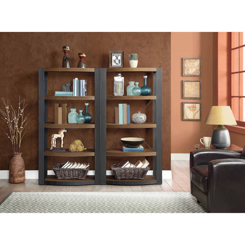 Santa Fe 5-Shelf Tower, Brown