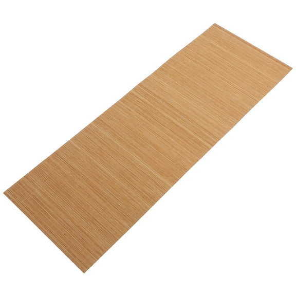 AURARMLET Washable Bamboo Sushi Rolling Mat Rectangular Nonskid Light Brown 1Pcs