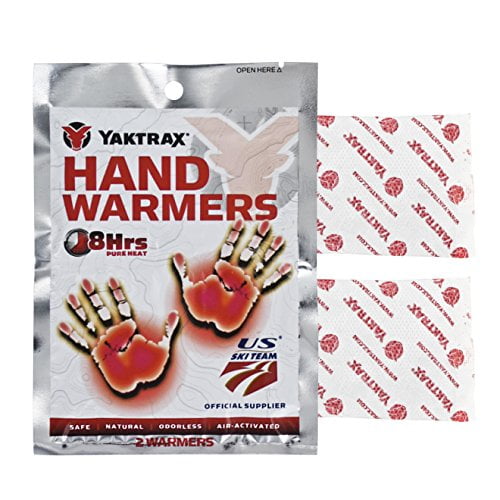 Yaktrax Adhesive Toe Warmers 10 Pairs/20 Warmers 5 Hours New 