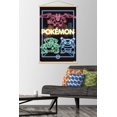 thumbnail image 3 of Pokémon - Neon Group Wall Poster, 14.725" x 22.375" Framed, 3 of 4