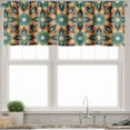 thumbnail image 3 of Ambesonne Ottoman Valance & Curtain, Ornate Floral Vintage, 55"x30", Multicolor, 3 of 6