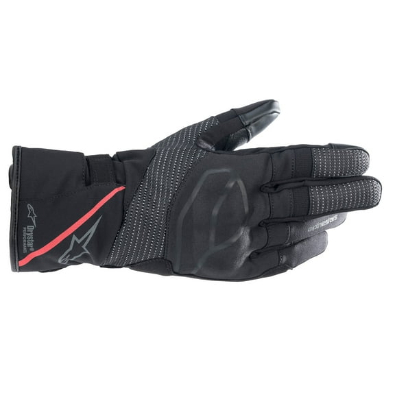Alpinestars Stella Andes V3 Womens Drystar Motorcycle Gloves Black/Coral XS