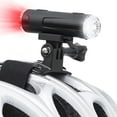 thumbnail image 1 of Casco de bicicleta JINKEY 2 EN 1 con luz LED delantera y trasera, impermeable, 1 of 9