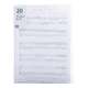 thumbnail image 1 of Bolsillos Carpeta de plástico para libros de presentación Carpeta de archivos Protectores de fundas transparentes Libro de exhibición Organizador de documentos para hojas de música Dibujo de, 1 of 6
