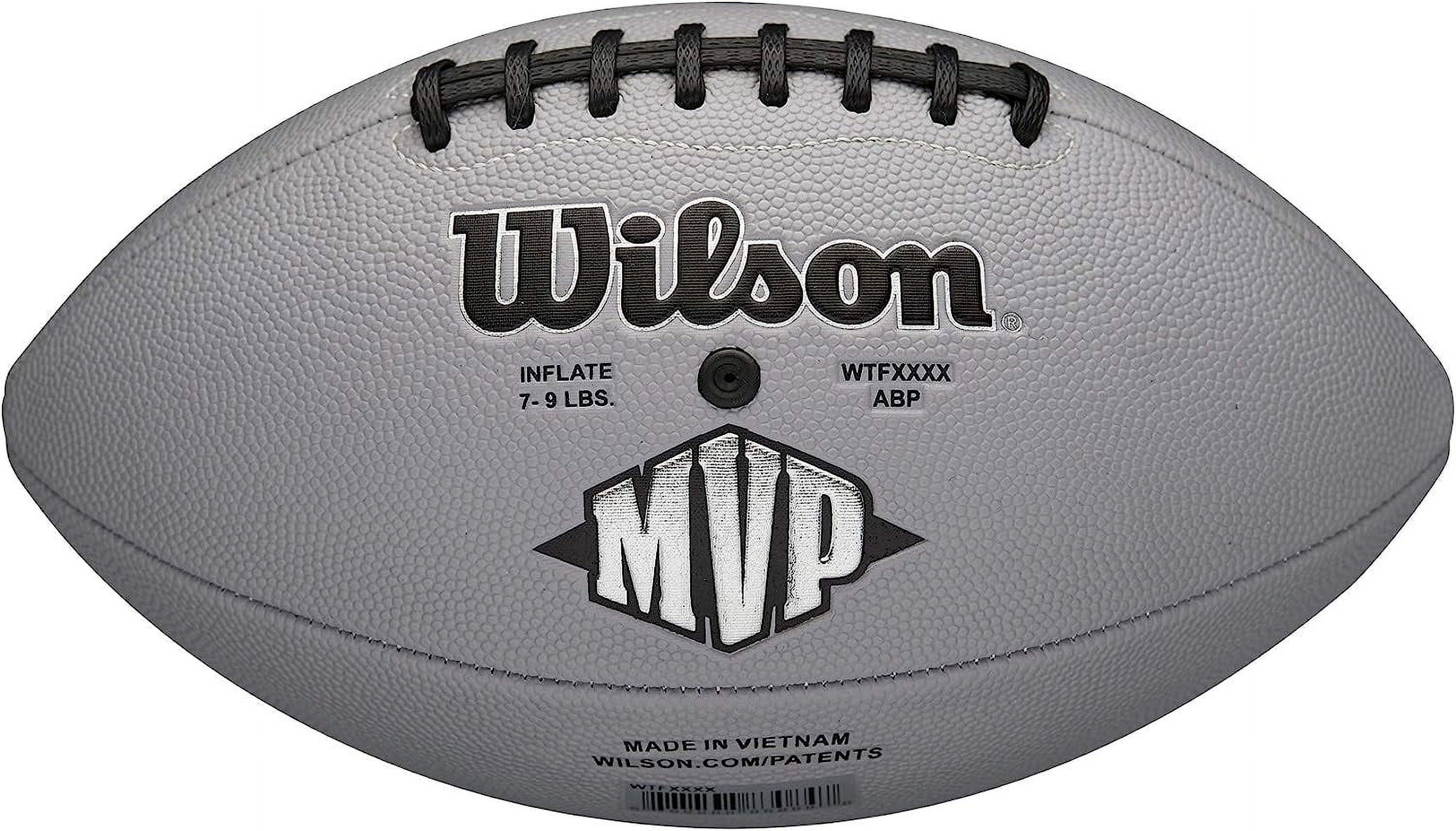 WILSON NFL MVP Football NFL MVP, Grey, Official