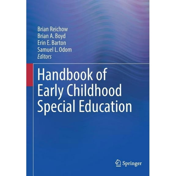 Handbook of Early Childhood Special Education, (Paperback)