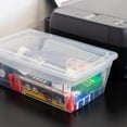thumbnail image 4 of Guateplast - Juego de 6 Contenedores de Almacenamiento de Plástico 6Qt (6 litros) | Contenedores plásticos para organizar espacios | Caja de Plástico | Cajas Pl&amp;aa, 4 of 8