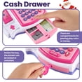 thumbnail image 4 of Caja registradora de juguete Buyger Kids con escáner e impresora, 4 of 7