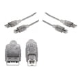 thumbnail image 2 of Cable Manhattan  Cable USB 3 m USB A to USB B Macho 340458, 2 of 2