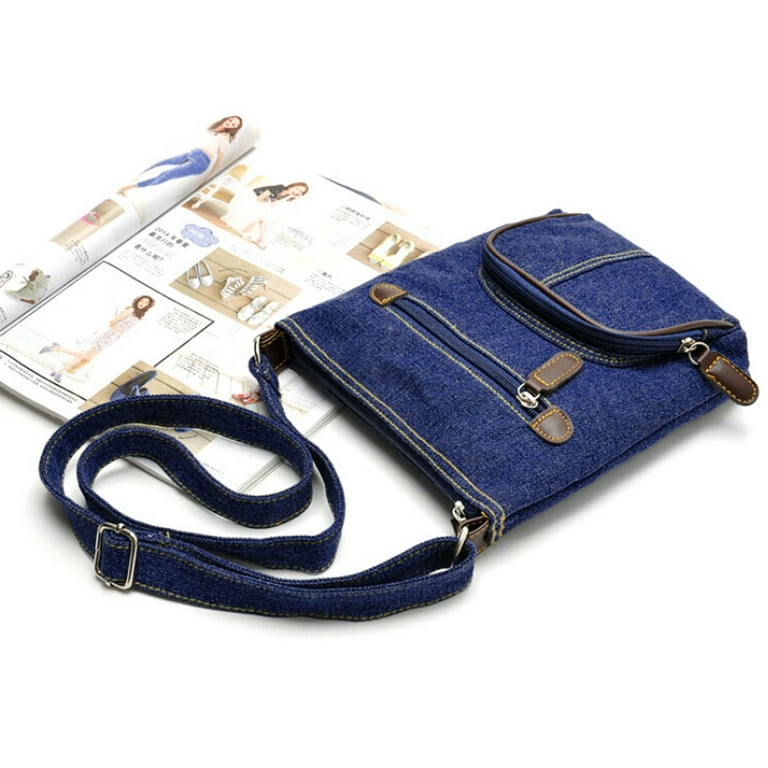 Denim Crossbody Purse Strap – feelin'blue.