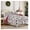 Merry Town, variant on Christmas Comforter King Size with 2 Pillow Shams, Reversible Holiday Bedding Set with 2 Prints, Christmas Bedding, King/Cal King Comforter Set, Red Plaid Cabin Print