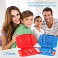 thumbnail image 4 of Baohd Sea Battle Board Game Traditional Strategy Board Games Tabletop Toys for Kids, 4 of 6