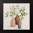 thumbnail image 2 of Purinton, Julia 12x12 Black Modern Framed Museum Art Print Titled - Natural Bouquet II Gray, 2 of 5