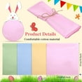 thumbnail image 2 of 12 Pcs Easter Cloth Napkins 18.5 x 18.5 Inch Dinner Napkins Solid Plaid Easter and Spring Fabric Reusable Cotton Kitchen Towels for Holiday(Classic), 2 of 7