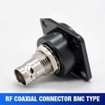 thumbnail image 3 of Cateissary Adaptador BNC tipo D para Hotel y oficina en casa, Panel de chasis, conector de repuesto de enchufe Coaxial, accesorios de Cable de Audio y Electrónica Plata, 3 of 6
