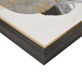thumbnail image 4 of Madison Park Toile Moderne Encadrée en Polystyrène et Bois Noir/or, 4 of 8