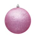 thumbnail image 1 of Vickerman N591579DQ Boule d'Ornement de Noël Percée à Sequins Roses 6 Po. - 4 par Sac, 1 of 3