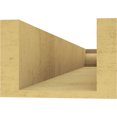 thumbnail image 4 of Ekena Millwork 6"W x 4"H x 36"L Mediterranean Woodgrain TimberThane Rafter Tail, Primed Tan, 4 of 6
