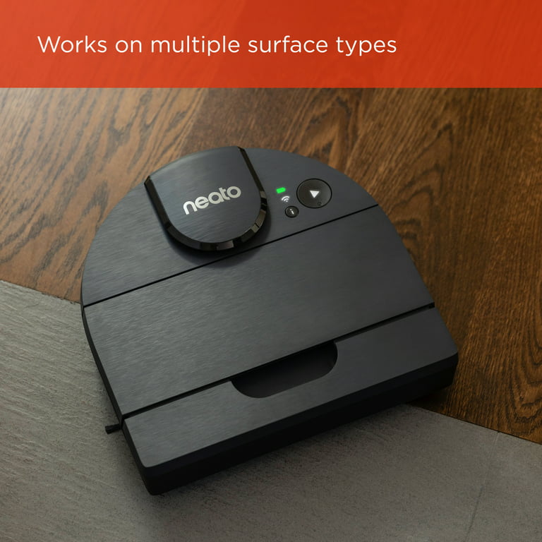 Neato D9 Intelligent Robot Vacuum Wi-Fi Connected with LIDAR Navigation in  Black