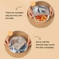 thumbnail image 2 of Wweixi 80 Pcs Bols de Pâte en Aluminium Réutilisables pour Conservation de Cuisine, 2 of 3
