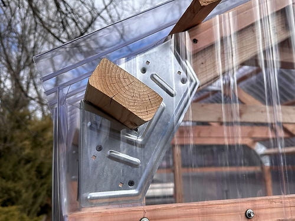 DIY Kit Company, LLC The Original Greenhouse Bracket Kit Greenhouse