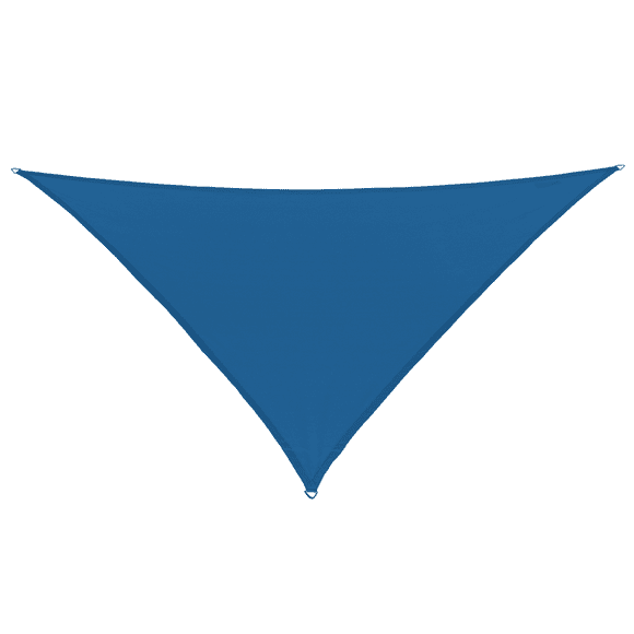 Coolaroo 473891 Coolhaven Triangle Shade sail, 18', Sapphire