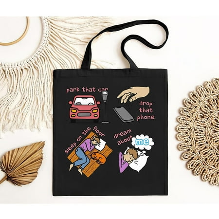 vintage Park That Car Bag Bag Hoodie Park That Car Drop That Phone Sleep On The Floor Dream Of Me Bag  soft-style t-Bag  Graphic Bag beautiful.-TH14610