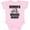 AD-Pink, variant on Inktastic Mommys Biking Buddy Boys or Girls Baby Bodysuit