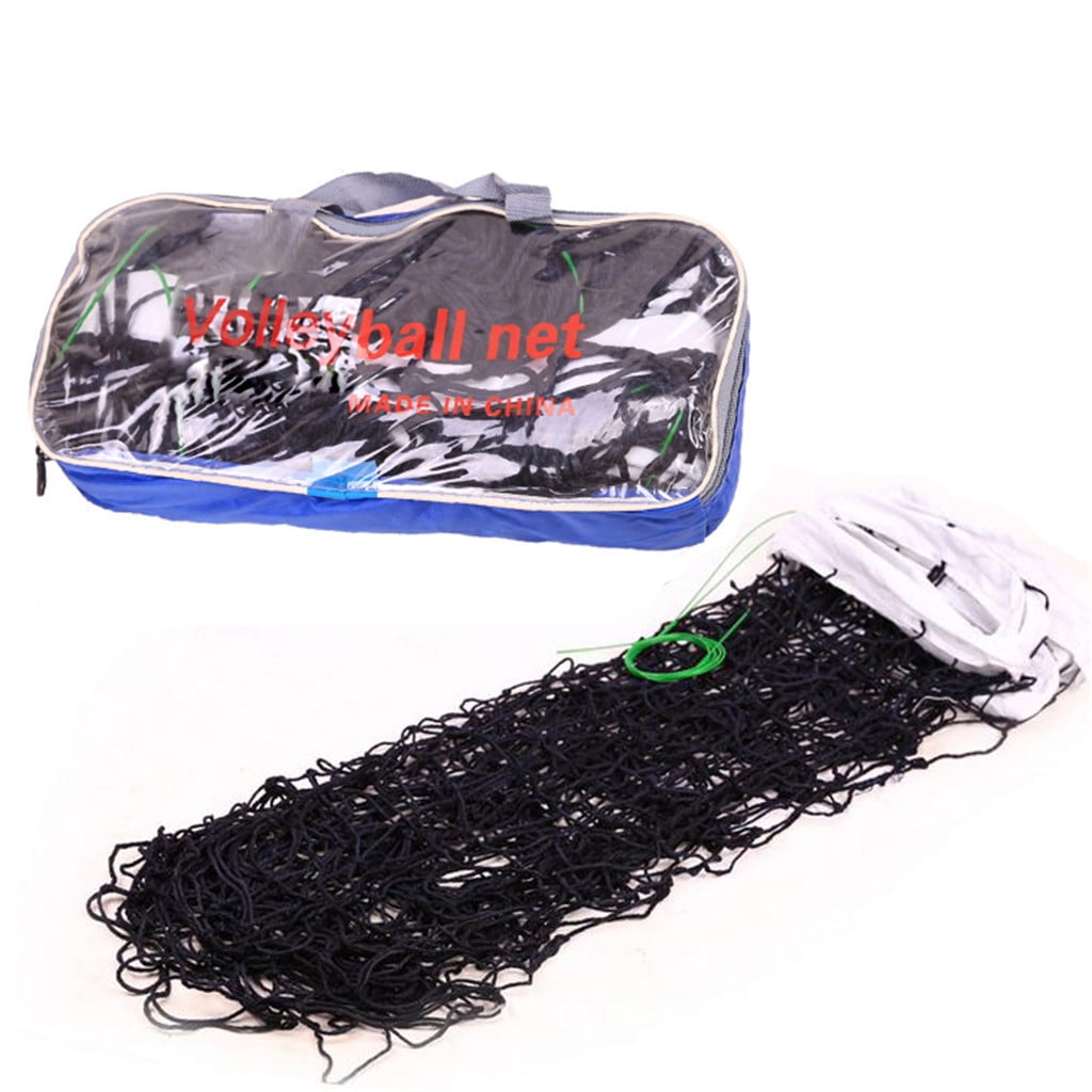 Volleyball Net Outdoor - Portable Volleyball Net Quick & Easy Setup Adjustable Volleyball Net for Backyard Beach Pool Indoor Outdoor -31.2ft X 3.28ft