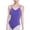 F-364Purple, variant on Women's Jumpsuit Built In Bra Sleeveless Suspenders Solid Color Comfortable Slim Fit Romper For Dance Yoga And Athletic Wear,Dark Purple,M