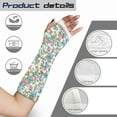 thumbnail image 7 of Jiueut Hummingbird Arm Cast Cover Flower Arm Wrist Elbow Protection Cover Size S Wrist Cast Cover for Shower Washable Cast and Bandage Protector Decorative Arm Cast Cover, 7 of 7