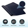 thumbnail image 2 of Desk Pad, Extended Gaming Mouse Pad, XXL Large Mouse Pad, Non-Slip PU Leather Desk Blotter, Waterproof Keyboard Mouse Mat Desk Writing Pad for Work, Game, Office, Home Accessories - Black, 2 of 5