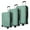 Light Green, variant on 3 Piece Hardside Luggage Set Expandable Suitcase with Spinner Wheels,Lightweight Hardshell Suitcase Set 20in24in28in, Pink, SQ249