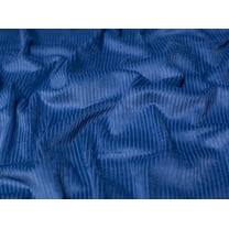 Minerva 5 Wale Cotton Jumbo Cord Fabric Indigo Blue - per yard